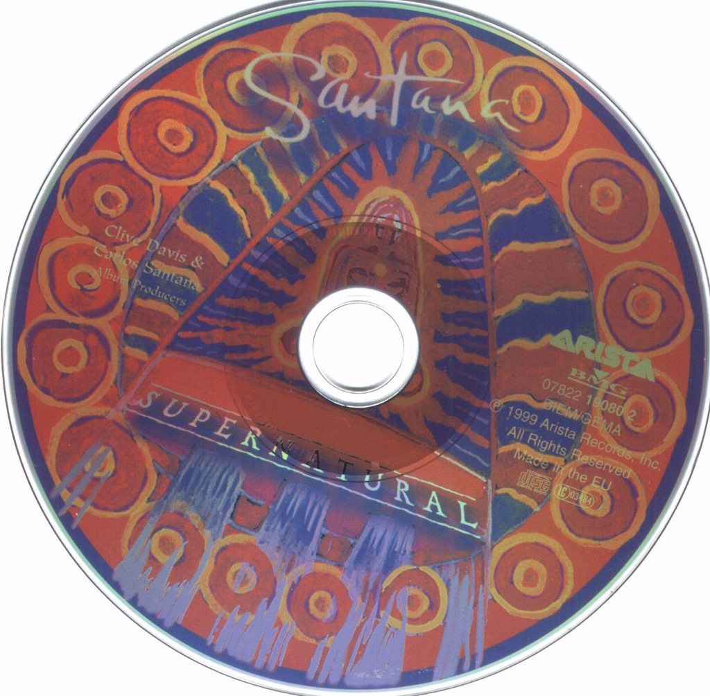 Santana  Supernatural 1999 : CD